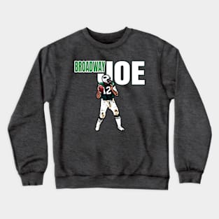 Jets Broadway Joe Namath 12 Crewneck Sweatshirt